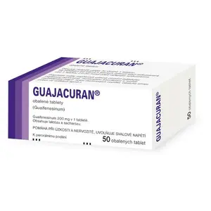 GUAJACURAN 200 mg obalené tablety 50 kusů