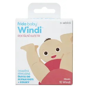 FRIDABABY Windi Rektální rourka 10 ks