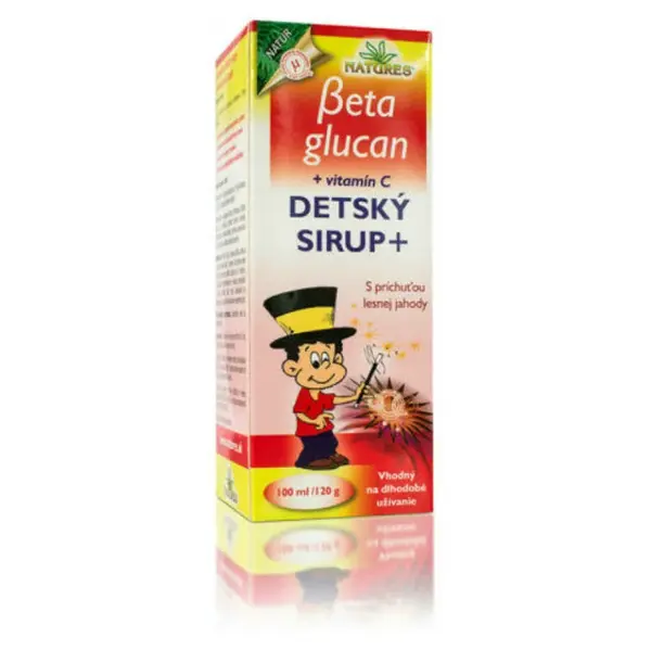NATURES Beta Glucan dětský sirup 100 ml
