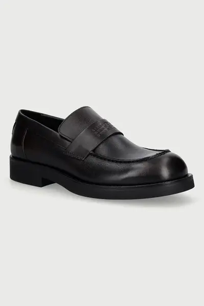MM6 Maison Margiela  Mokasíny pánské kožené