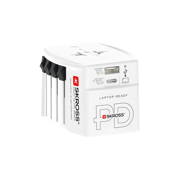Adaptér cestovní SOLIGHT PA48PD65 univerzální z ČR pro 220 zemí