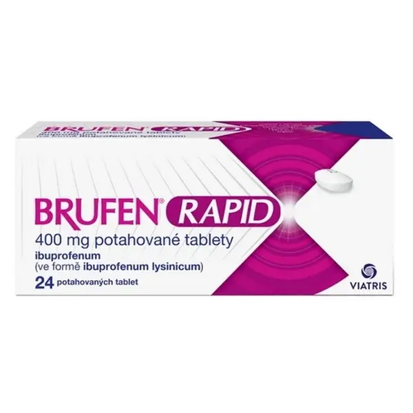 BRUFEN Rapid 400 mg 24 potahovaných tablet I