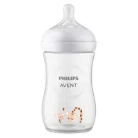PHILIPS AVENT Láhev Natural Response 260 ml, 1m+, žirafa