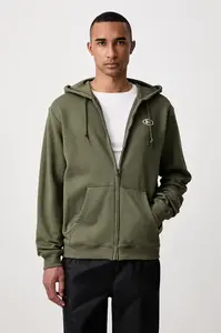 Under Armour  mikina na zips s kapucňou pánska s bavlnou Rival