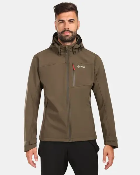 Pánská softshellová bunda kilpi ravio-m zelená 7xl