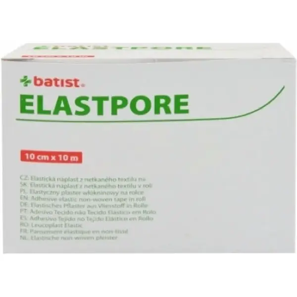BATIST Elastpore fixační náplast 10 cm x 10 m 1 kus