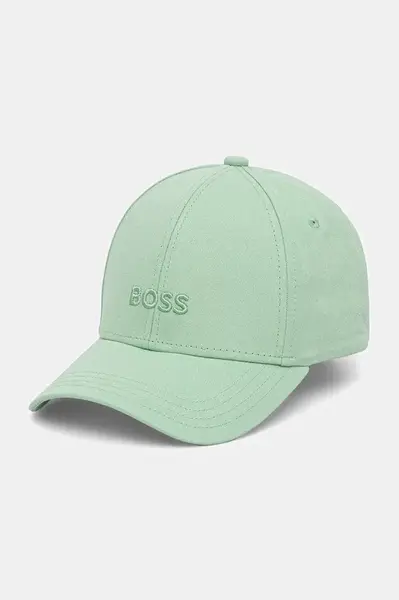 BOSS  čiapka so šiltom dámska bavlnená Ari