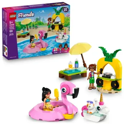 LEGO® Friends Zábava u bazénu s jednorožcem a plameňákem