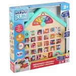 Infini FUN Domeček dřevěný s abecedou