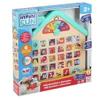 Infini FUN Domeček dřevěný s abecedou