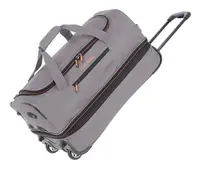 Cestovní taška na kolečkách Travelite Basics Wheeled duffle S Grey/orange