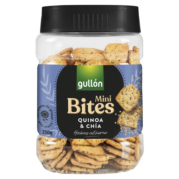 GULLÓN Crackers quinoa & chia slané sušenky 250 g