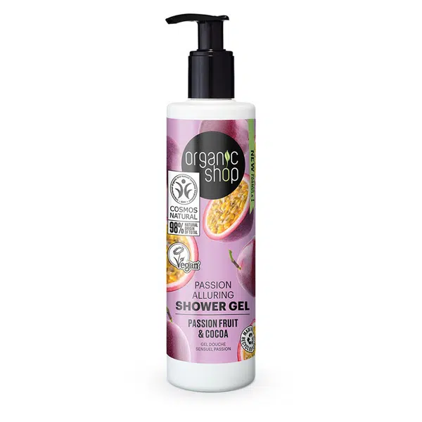 ORGANIC SHOP Svůdný sprchový gel Ovocné pokušení s kakaem 280 ml