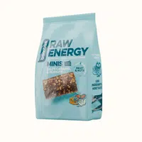 BOMBUS Raw energy minis salty caramel & peanuts 10 x 15 g