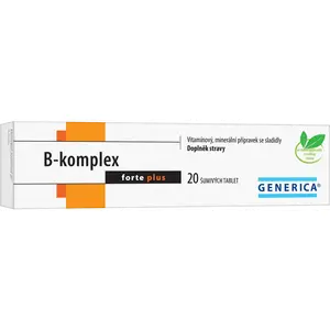 GENERICA B-komplex forte plus 20 šumivých tablet