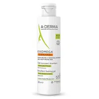 A-DERMA Exomega Control Zvláčňující pěnivý gel 200 ml