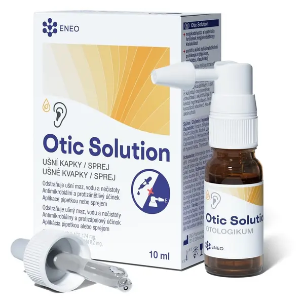 ENEO Otic solution ušní kapky, sprej 10 ml