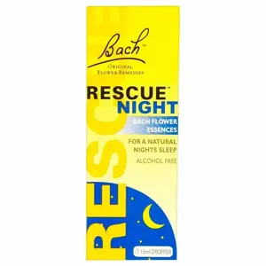 RESCUE® Bachovy květové esence krizové kapky noční 10 ml