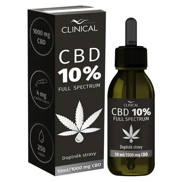 CLINICAL CBD 10% full spectrum 10 ml