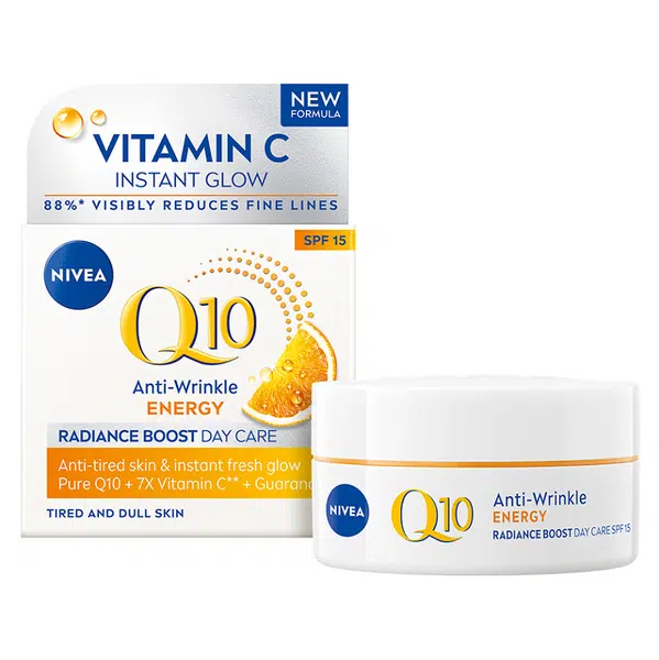 NIVEA Q10 Energy Energizující denní krém proti vráskám OF 15 50 ml
