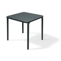 Stůl zahradní BRENE 795x795x755mm - uhelná