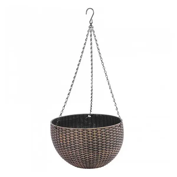 Květináč závěsný STREND PRO 26x16cm zlatý