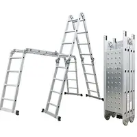 Štafle hliníkové G21 GA-SZ-4x4-4.6m multifunkční + podlážka