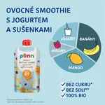 SALVEST Põnn Ovocné smoothie s jogurtem a sušenkami BIO 110 g