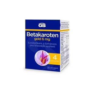 GS Betakaroten gold 6 mg 90 + 45 kapslí