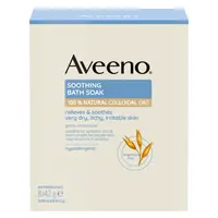 AVEENO Zklidňující ovesná koupel 8 x 42 g