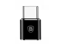Adaptér microUSB na USB-C BASEUS CAMOTG-01 Black