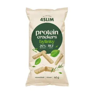 4Slim Protein Crackers bylinky 60 g