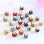 12Pcs Vintage Handmade Procelain Beads