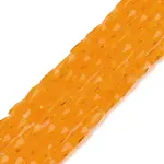 Transparent Glass Beads Strands