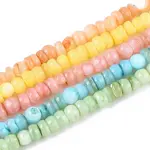 Natural Freshwater Shell Dyed Beads Strands
