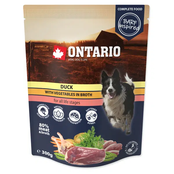 ONTARIO Kapsička kachní se zeleninou ve vývaru 300 g