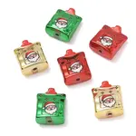 Christmas UV Plating & Printed Acrylic Beads