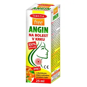 TEREZIA FreeAngin sprej na bolest v krku 25 ml