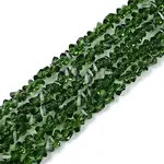 Transparent Glass Beads Strands