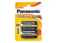 Baterie C (R14) alkalická PANASONIC Alkaline Power 2ks / blistr