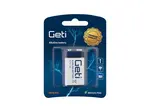 Baterie 9V (6LR61) alkalická GETI
