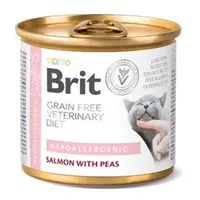 BRIT Veterinary diet grain free hypoallergenic pro kočky 200 g