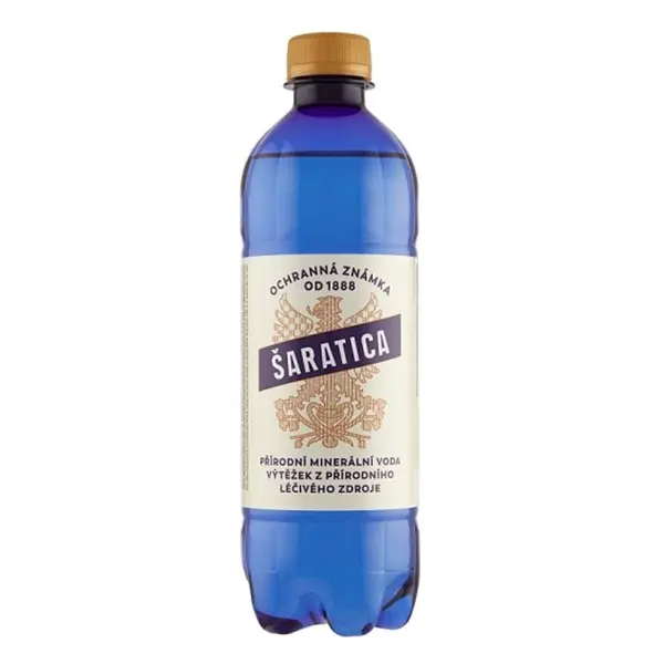 ŠARATICA Přírodní minerální voda 500 ml