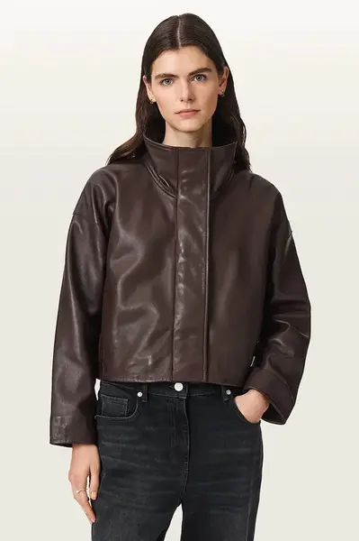 AllSaints  bunda dámská kožená RYDER
