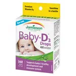 JAMIESON Baby-D3 vitamín D3 400 IU kapky 11,7 ml