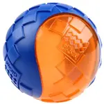 GIGWI Ball Míček pro psy transparentní modro/oranžový 6,4 cm