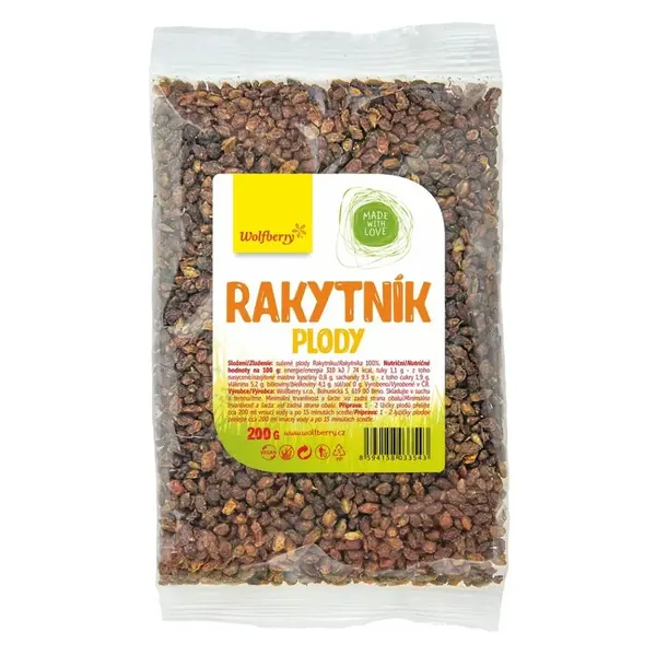 WOLFBERRY Rakytník plod 200 g