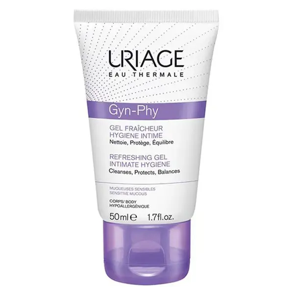 Uriage Gyn Phy Osvěžující mycí gel na intimní hygienu 50 ml