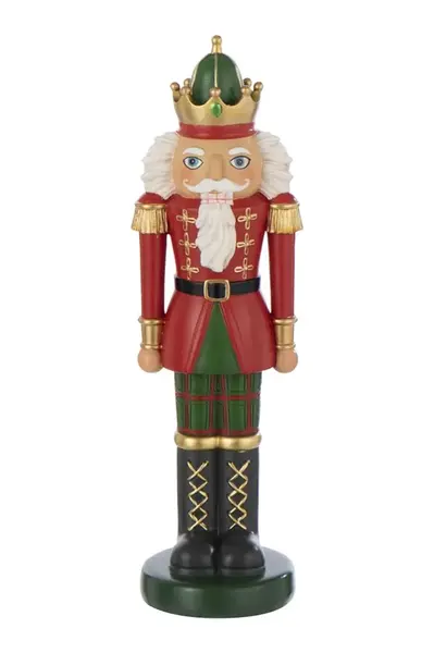 J-Line  figurka sváteční z plastu 9 x 29 cm