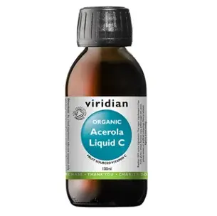 VIRIDIAN Nutrition organic acerola liquid C 100 ml